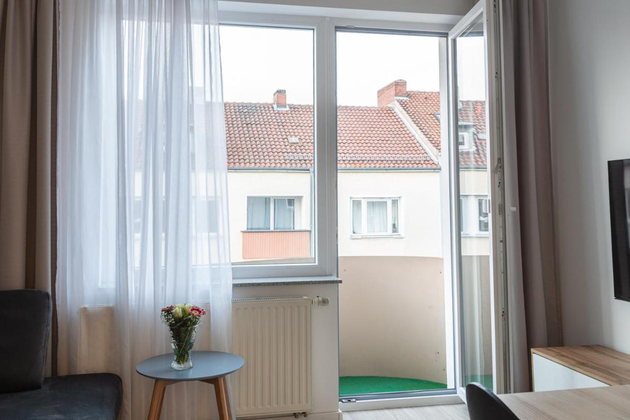 Online zentral gelegene Wohnung